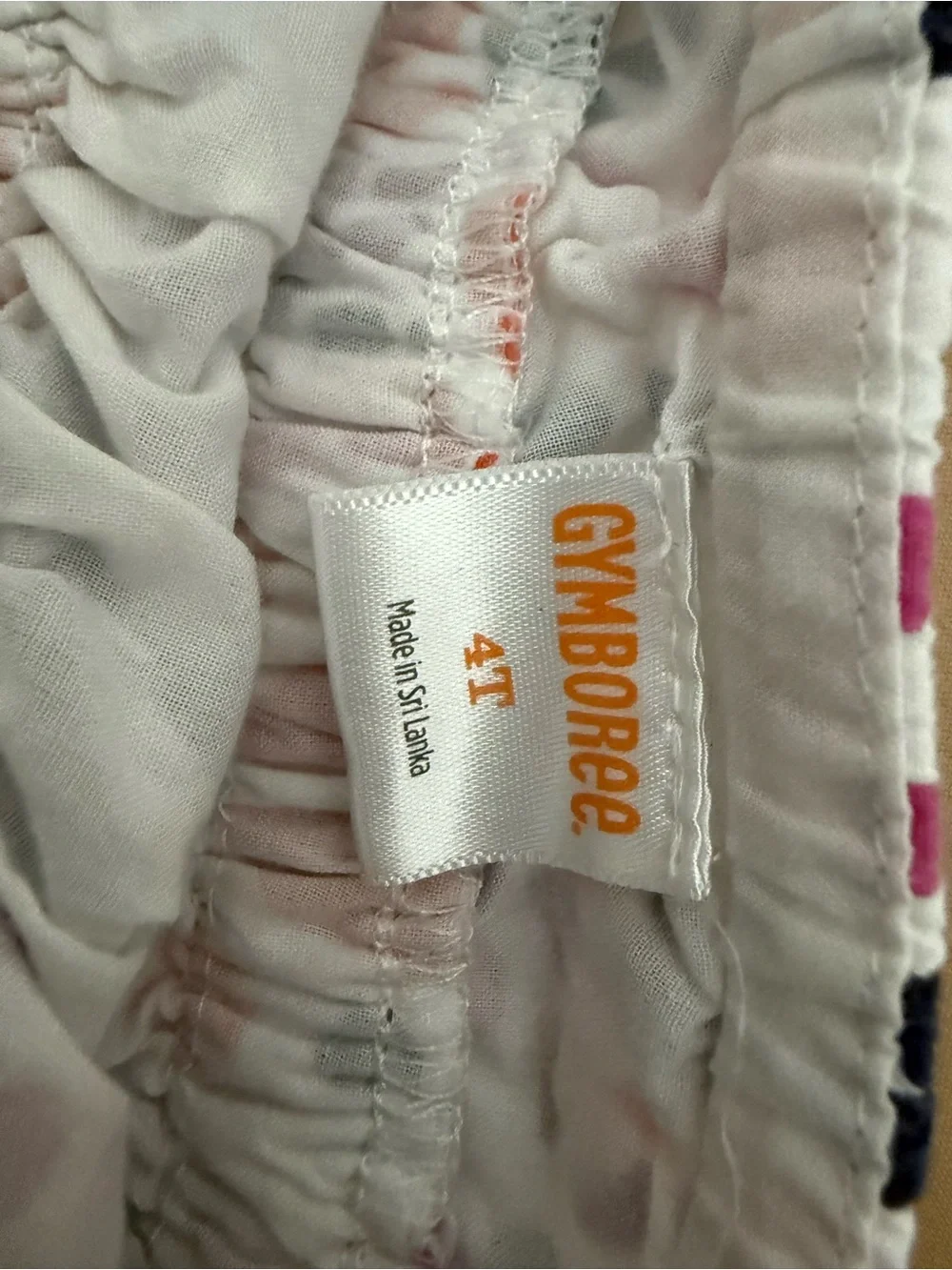 Gymboree Pink, Orange and Black Floral Halter Dress